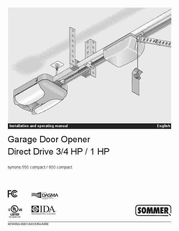 Sommer 3 4 Hp Direct Drive Garage Door Opener Manual-page_pdf